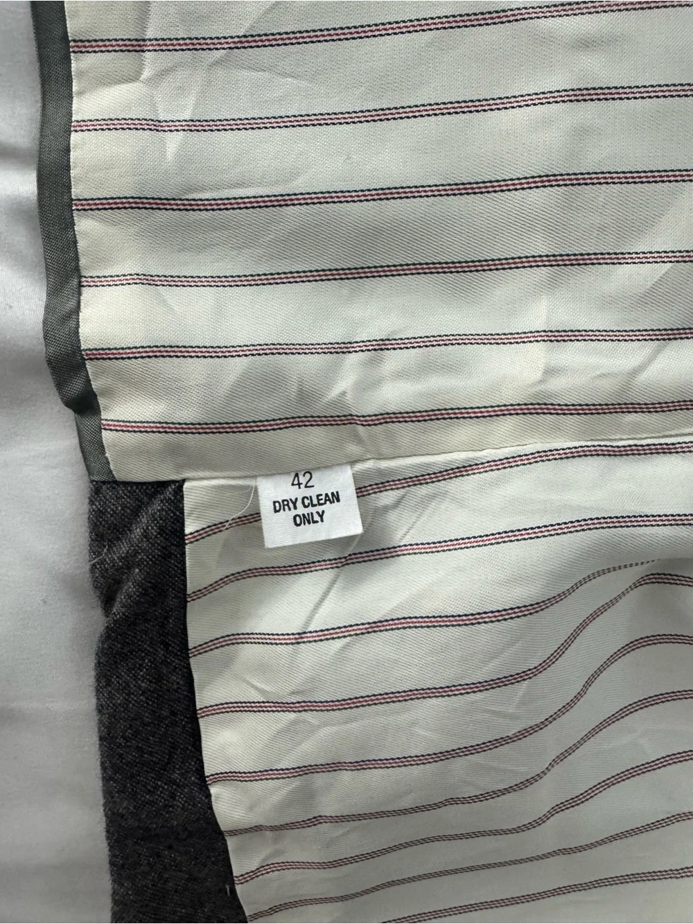 Tommy Hilfiger Gray Wool Blend Vest